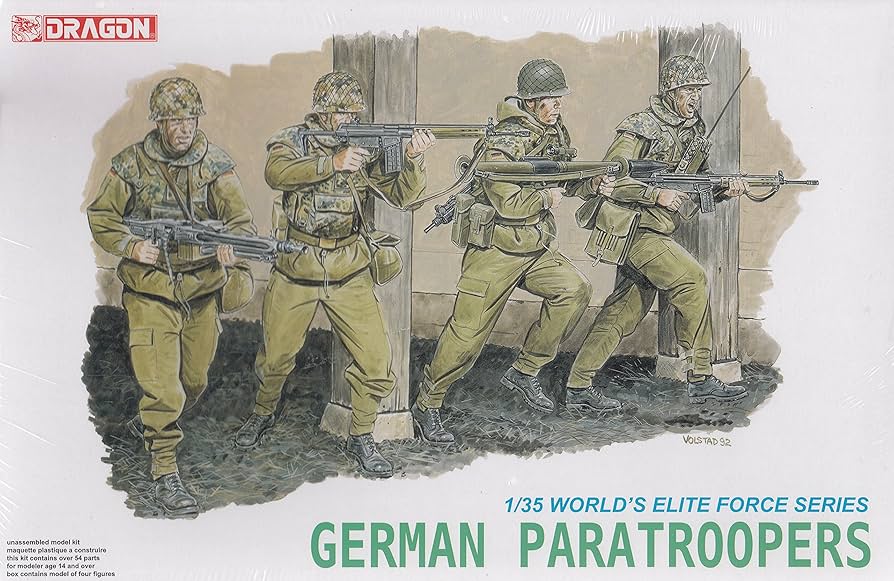 Amazon | ドラゴン 1/35 DRA3021 現用ドイツ軍降下猟兵 | プラモデル 通販