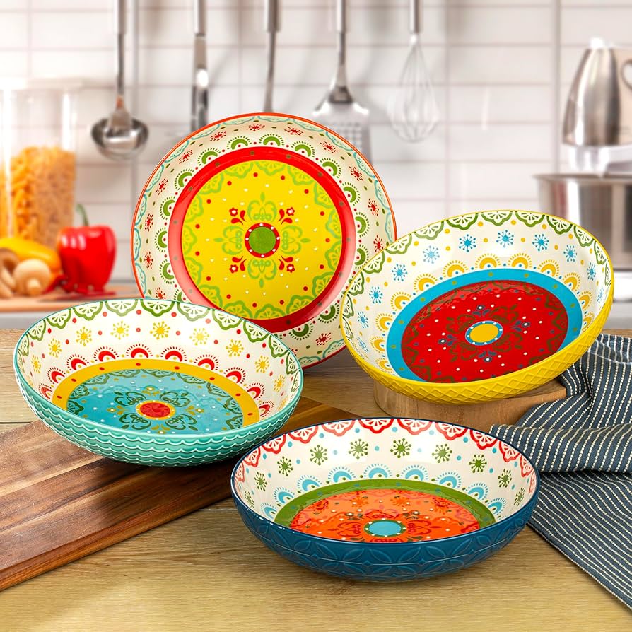 Amazon.com | Signature Housewares Morocco 36 OZ Shallow Dinner
