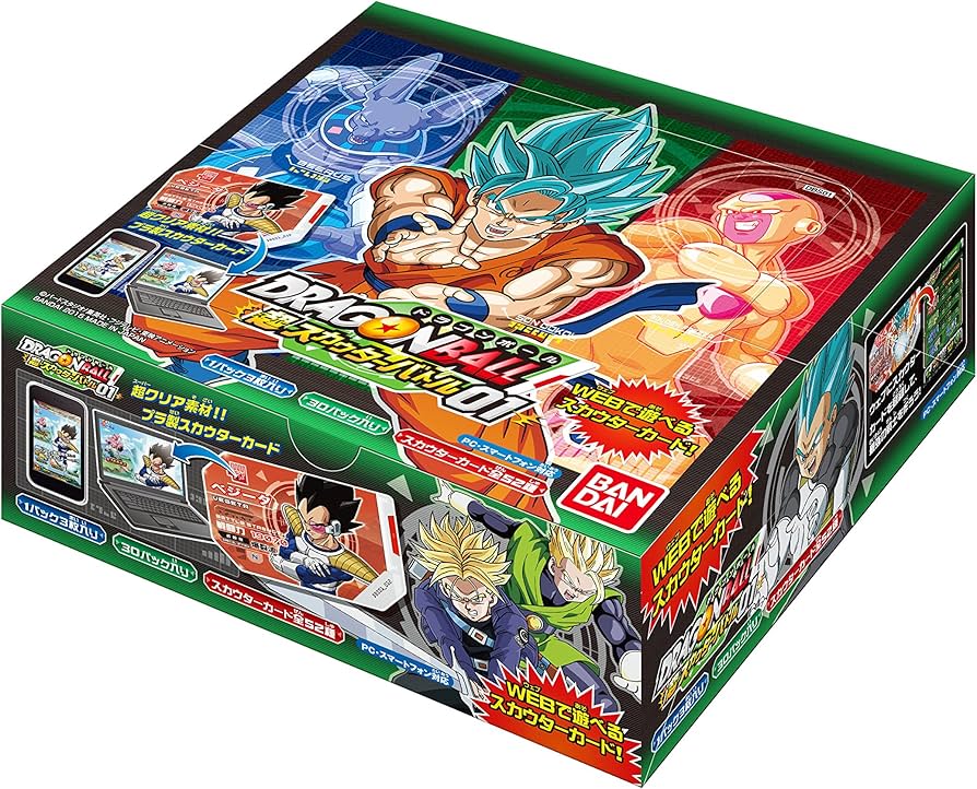 Amazon.co.jp: ドラゴンボール超スカウターバトル 第1弾 ブースター