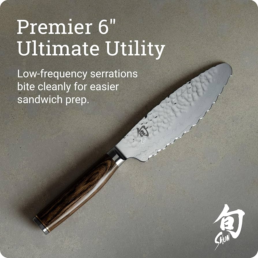 Amazon.com: Shun Cutlery Premier Ultimate Utility Knife 6