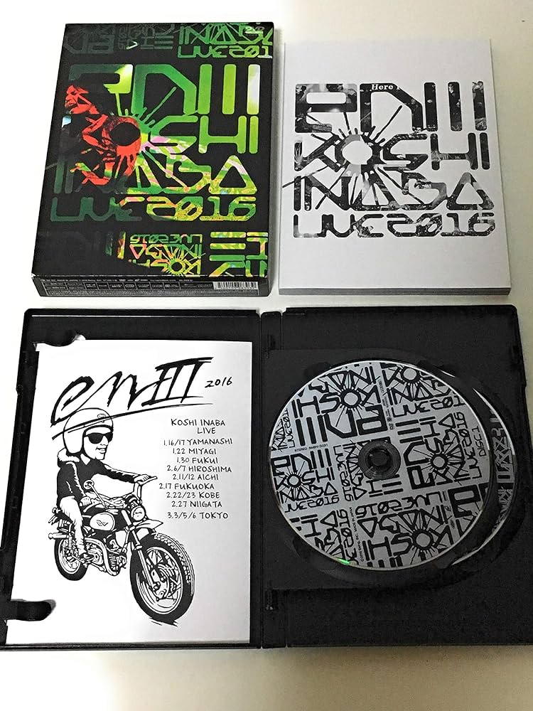 Amazon.co.jp: Koshi Inaba LIVE 2016 〜enIII〜 [DVD] : 稲葉浩志: DVD