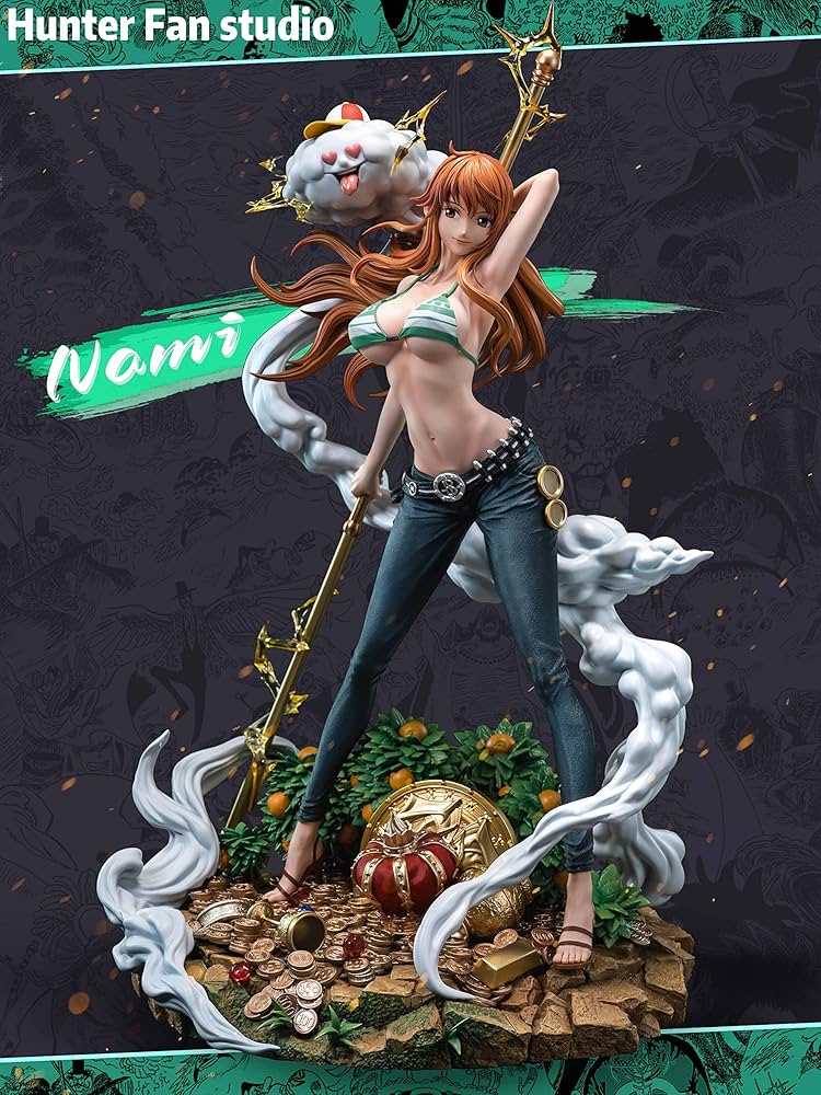 Amazon.co.jp: ナミ フィギュア 1/4スケール 塗装済み完成品 ガレージ