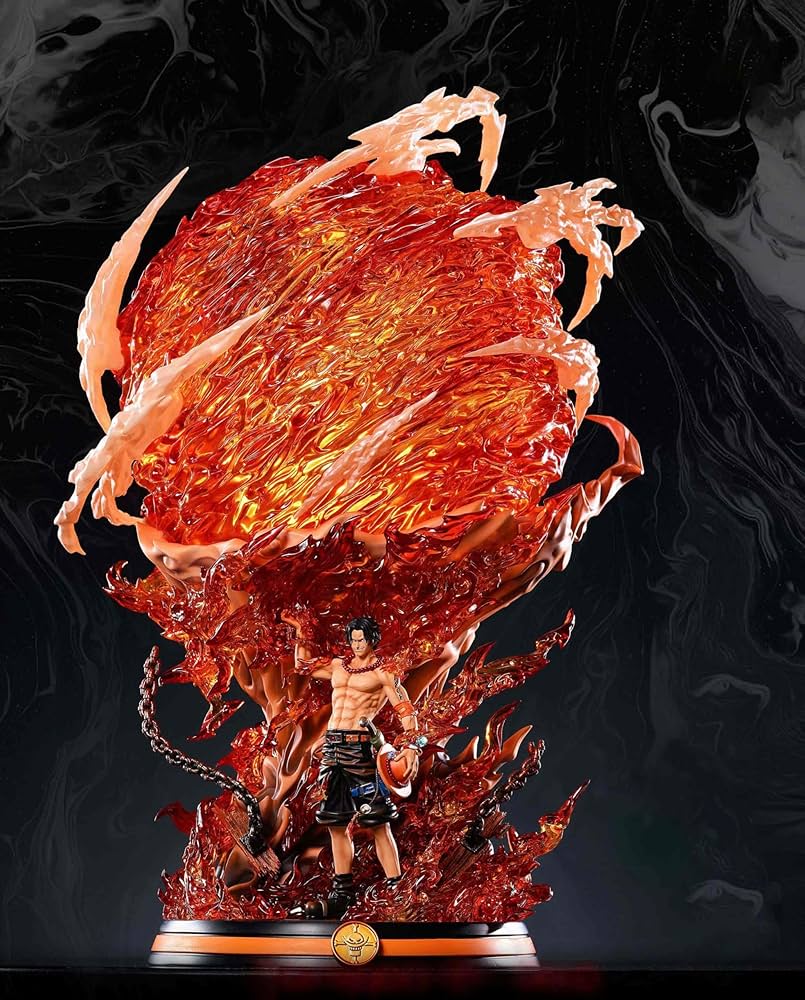 Amazon.co.jp: ポートガス・D・エース フィギュア 1/6スケール 塗装