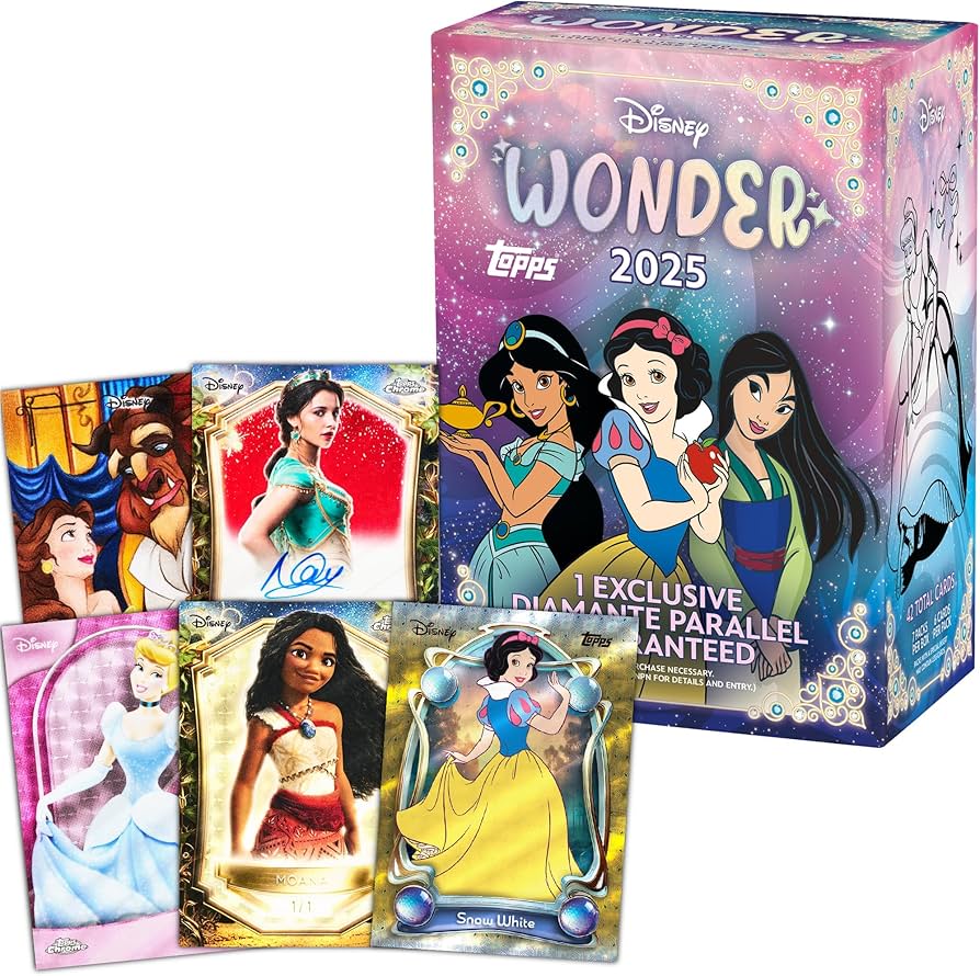 Amazon.co.jp: Topps 2025 Disney Wonder - ファクトリーシール