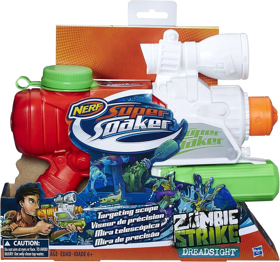 Amazon.com: Nerf Super Soaker Zombie Strike Dreadsight : Hasbro