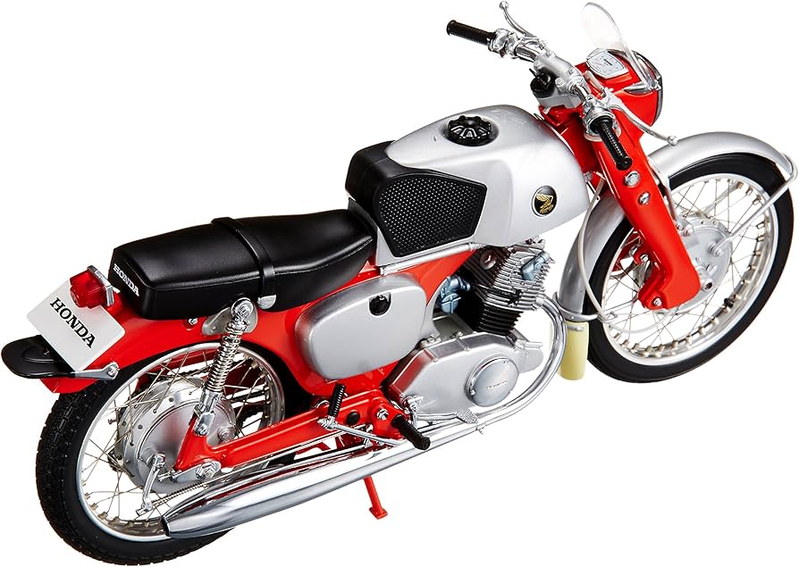 Amazon | エブロ ホンダ CB92 レッド (1/10 ダイキャスト 10023) 完成
