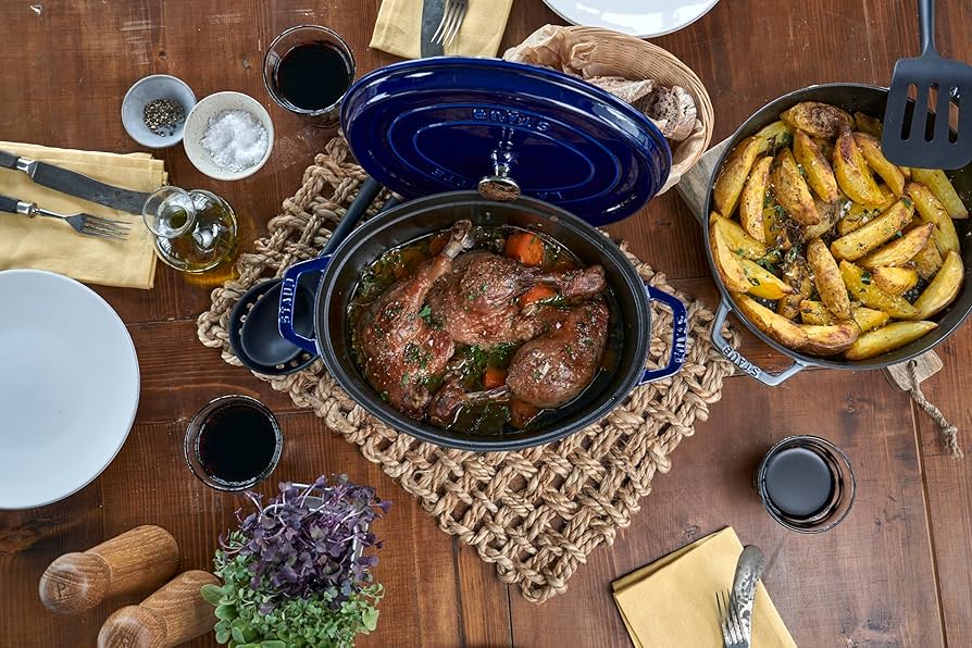 Amazon｜staub ストウブ 「 ピコ ココット オーバル グランブルー 29cm