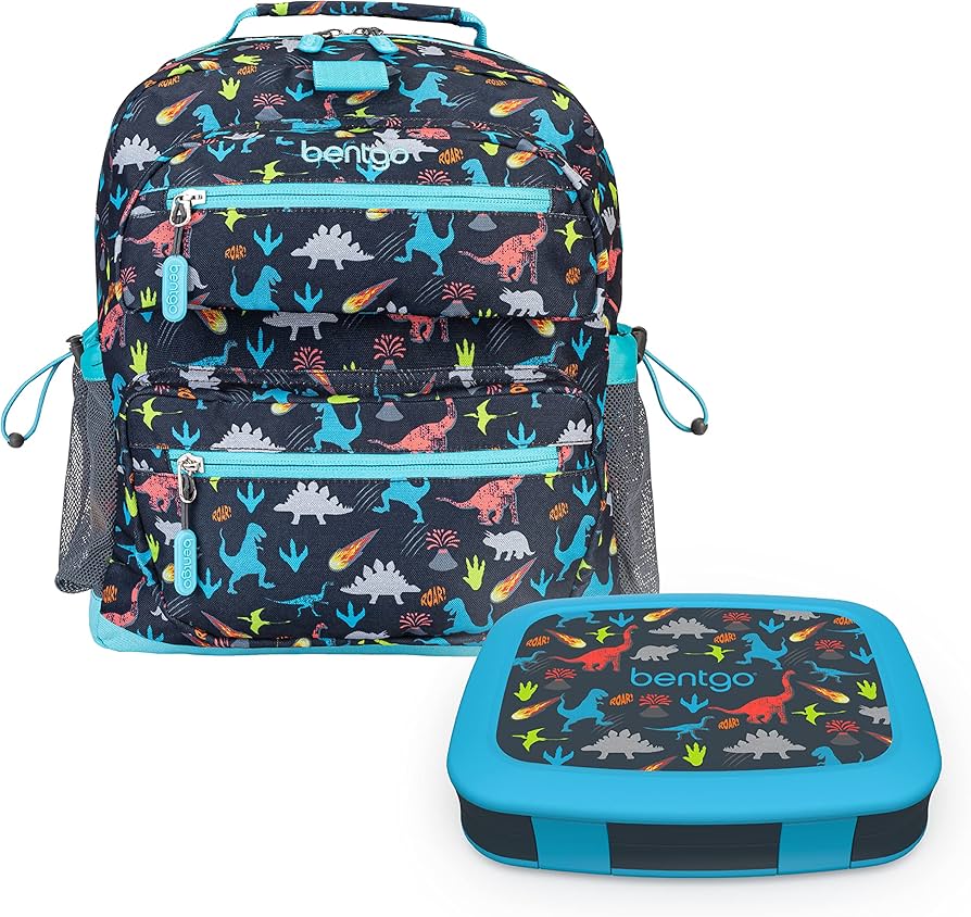 Amazon.com: Bentgo® Kids 14” Backpack Set With Kids Prints Lunch