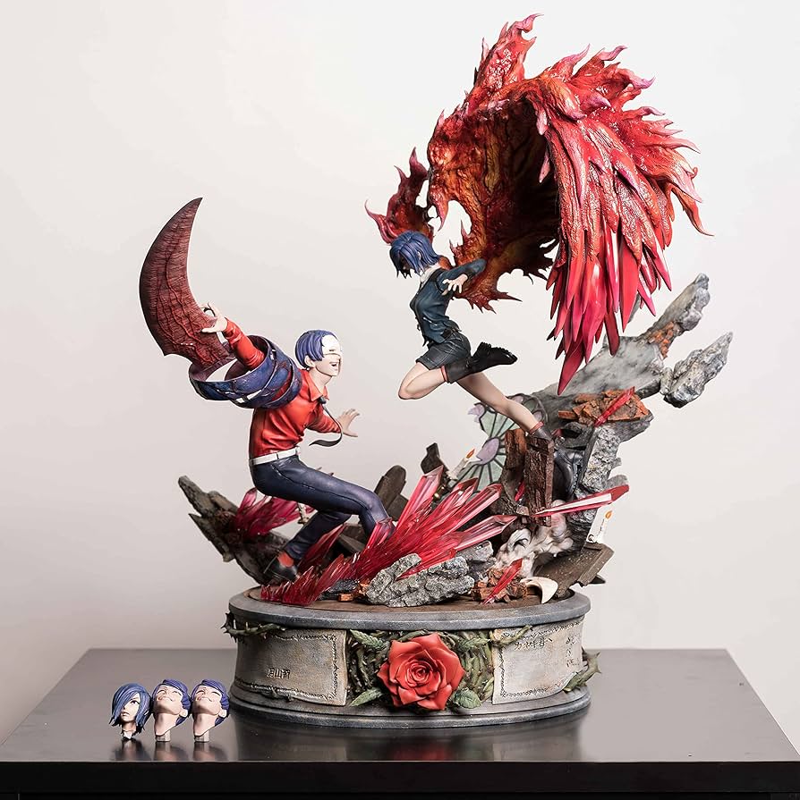 Amazon.co.jp: Tokyo Ghoul Figure, Touka VS Tsukiyama, (Pre-order