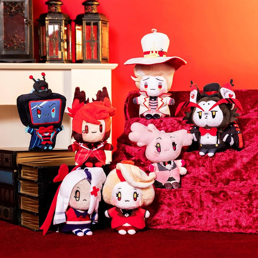 Amazon.co.jp: HAZBIN HOTEL おすわりマスコット（アラスター） : おもちゃ