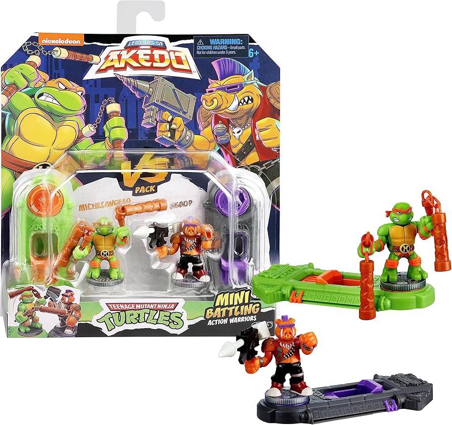 Amazon.com: Legends of Akedo Teenage Mutant Ninja Turtles. Mini