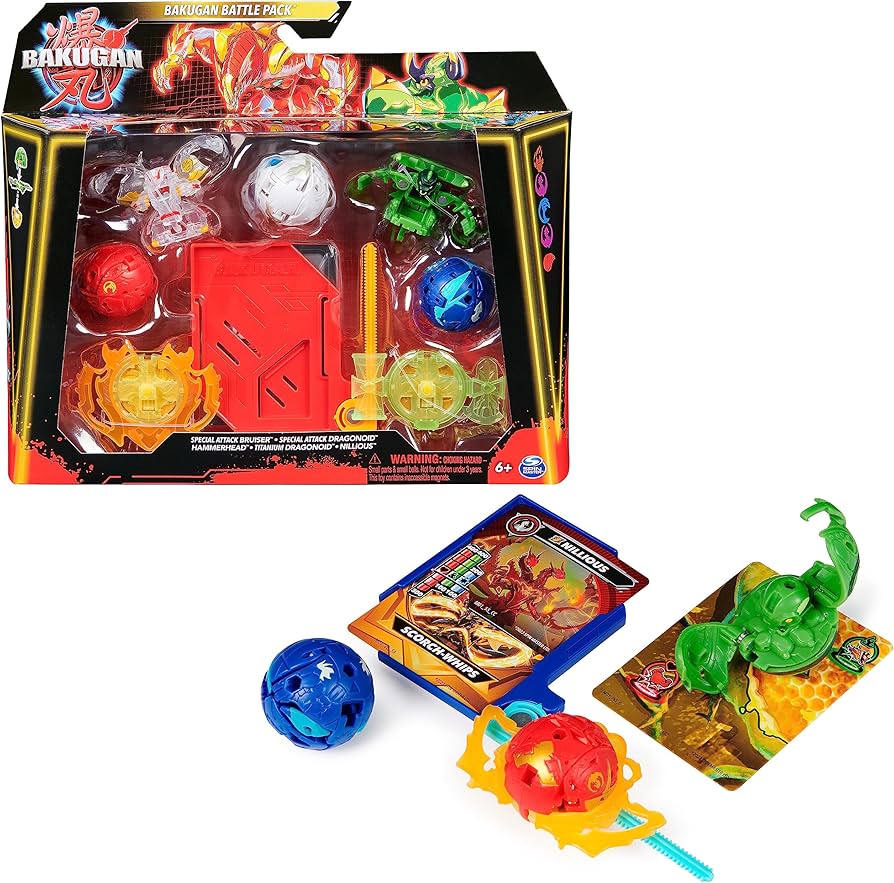 Amazon.com: Bakugan 3.0 Battle Pack – 3 Balls, 2 Special Attack