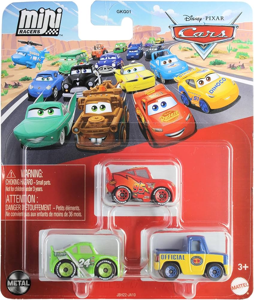 Amazon.co.jp: ディズニー カーズ ミニレーサー 3個パック