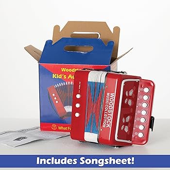 Amazon.com: Woodstock Kid's Accordion (7