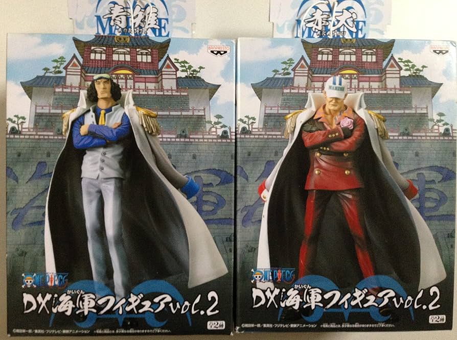 Amazon | ワンピース DX海軍フィギュア vol.2 赤犬&青キジ 全2種