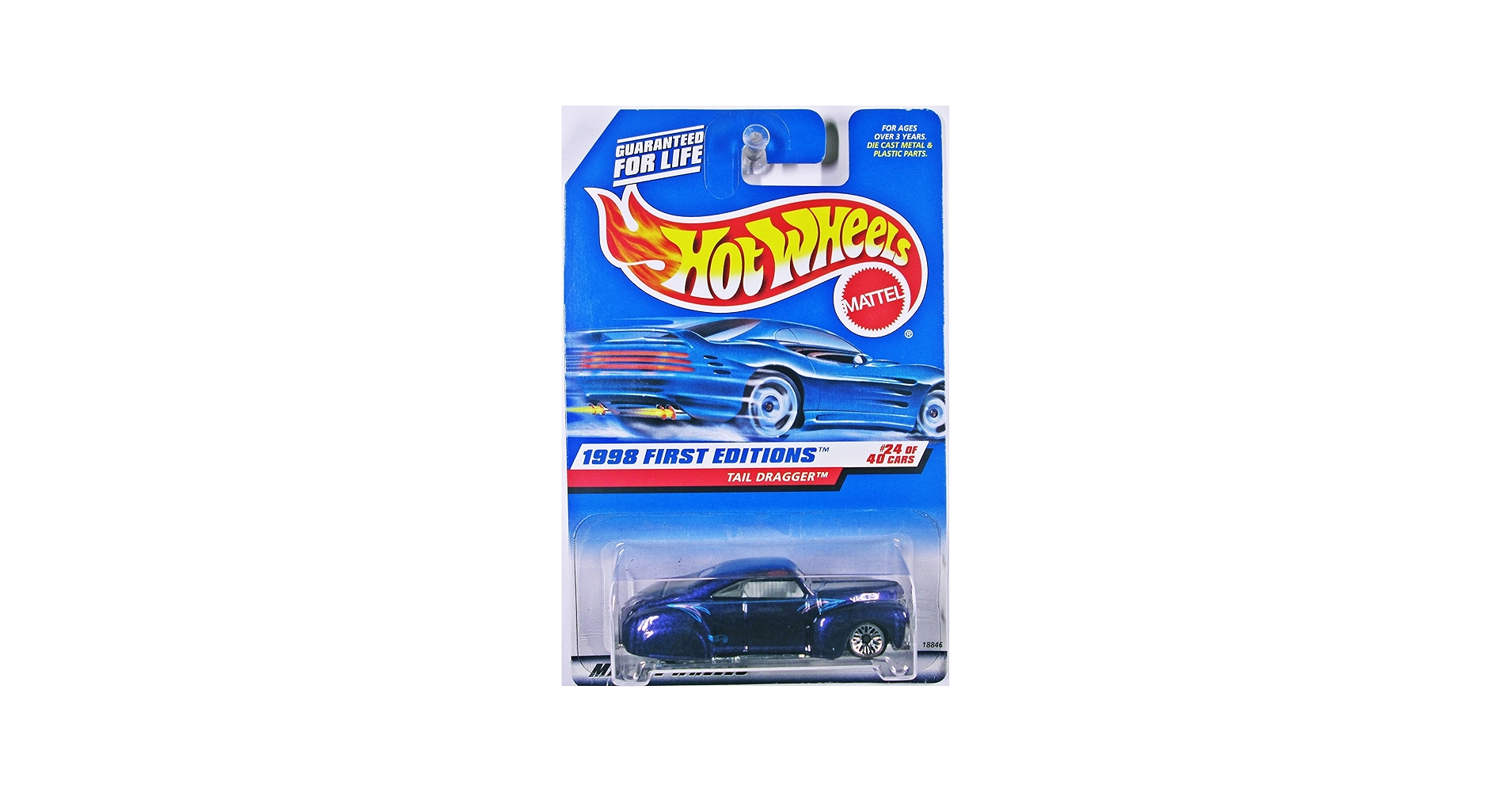 Amazon.com: Hot Wheels - 1998 First Editions - Tail Dragger