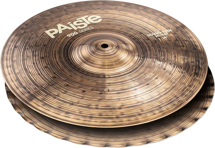 Amazon.com: Paiste 14 Inches 900 Series Sound Edge Hi-Hat Cymbals
