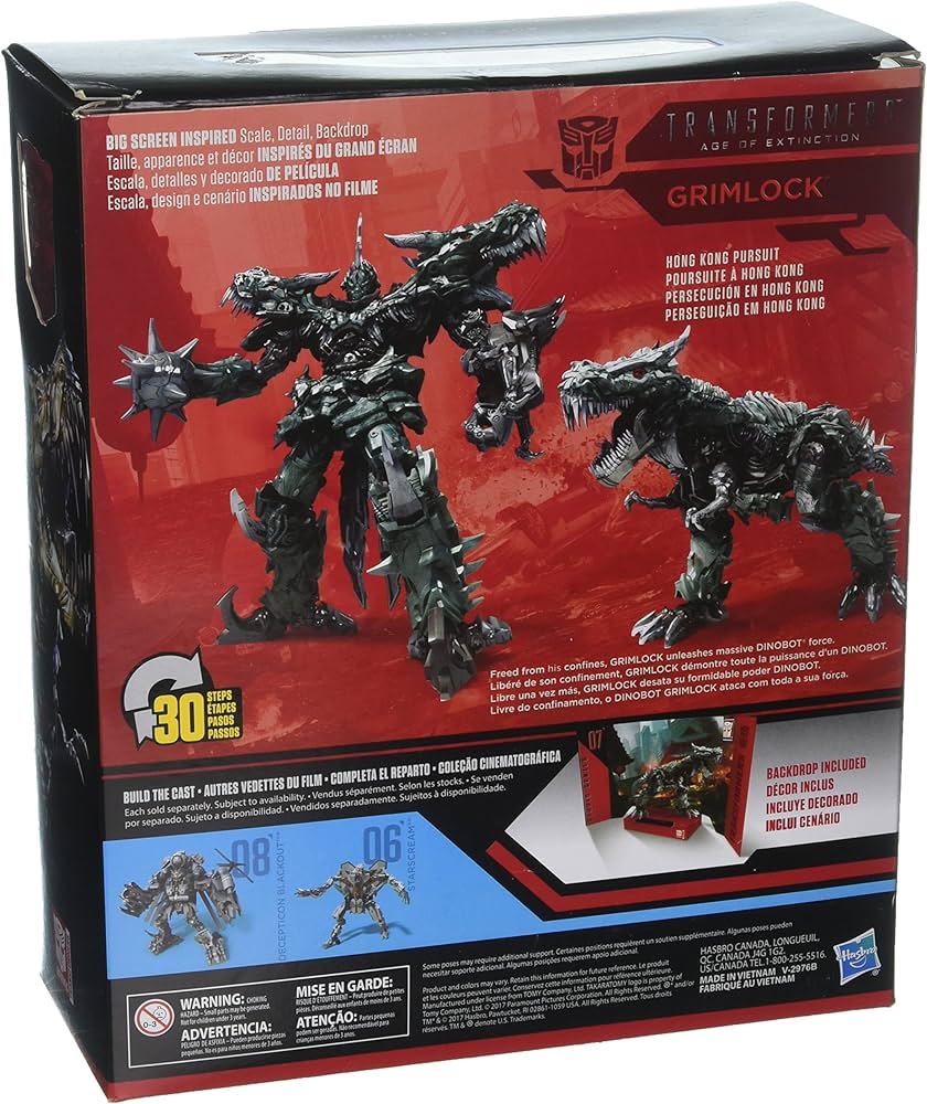 Amazon.co.jp: TF 2018 ｽﾀｼﾞｵ [Leader] [07] ｸﾞﾘﾑﾛｯｸ : おもちゃ