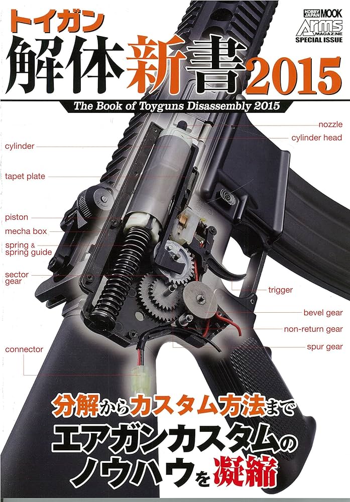 Amazon.co.jp: トイガン解体新書2015 (ホビージャパンMOOK 654) : 本