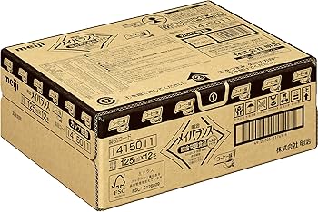 Amazon.co.jp: メイバランスミニカップ コーヒー味 125ml×12本 明治