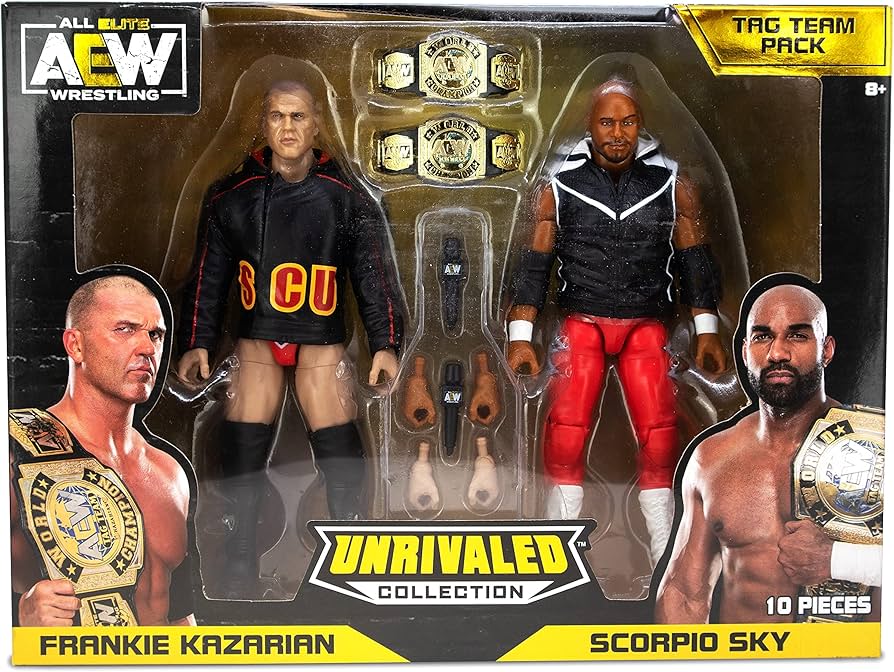 Amazon.com: All Elite Wrestling Unrivaled Collection Tag Team Pack