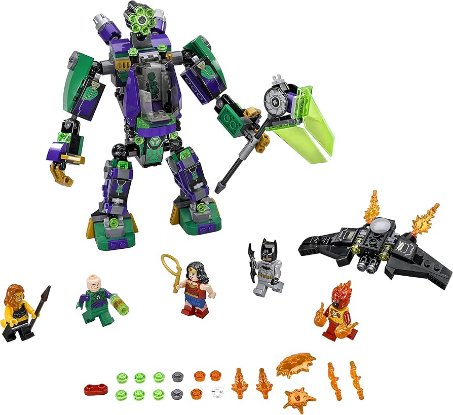 Amazon.co.jp: LEGO DC スーパーヒーローズ レックス ルソー メカ