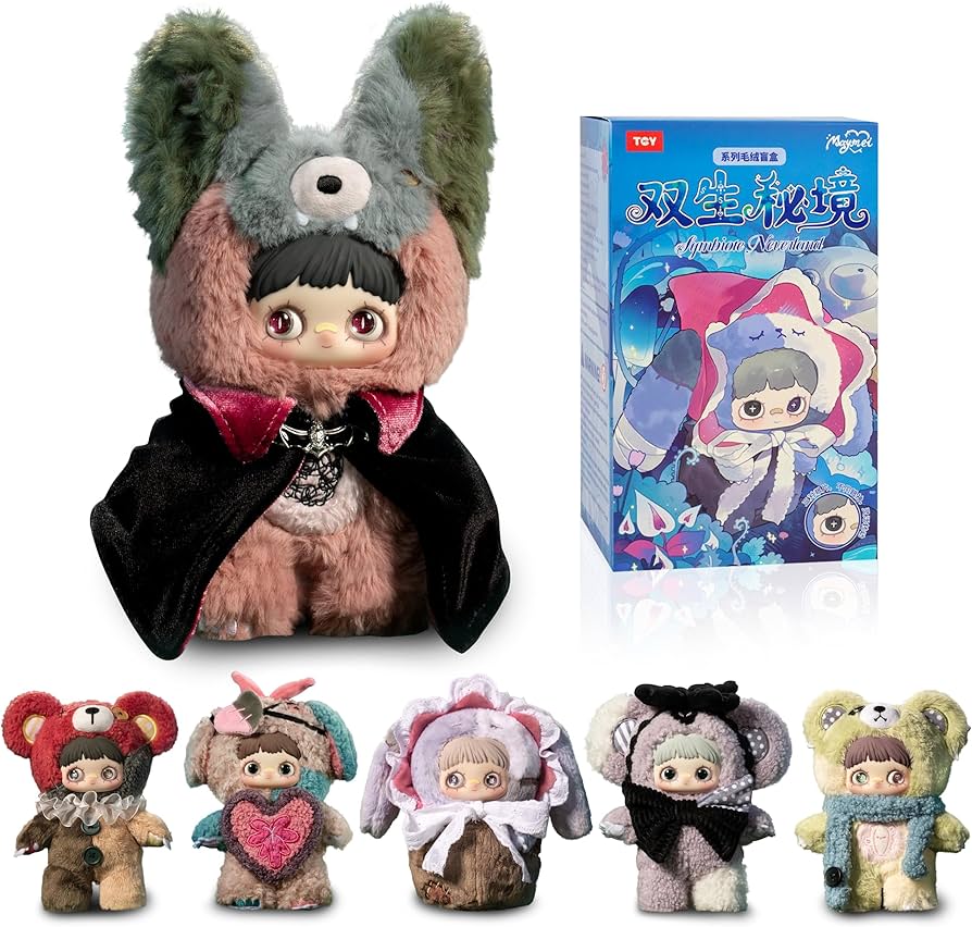 Amazon.co.jp: MayMei 双生秘境シリーズ ぬいぐるみ｜マグネット式