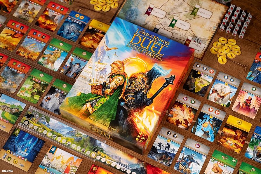 Amazon | Asmodee ロード・オブ・ザ・リング:中つ国の決闘 ボード