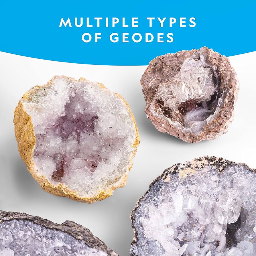 National Geographic Break Open 10 Premium Geodes – Includes