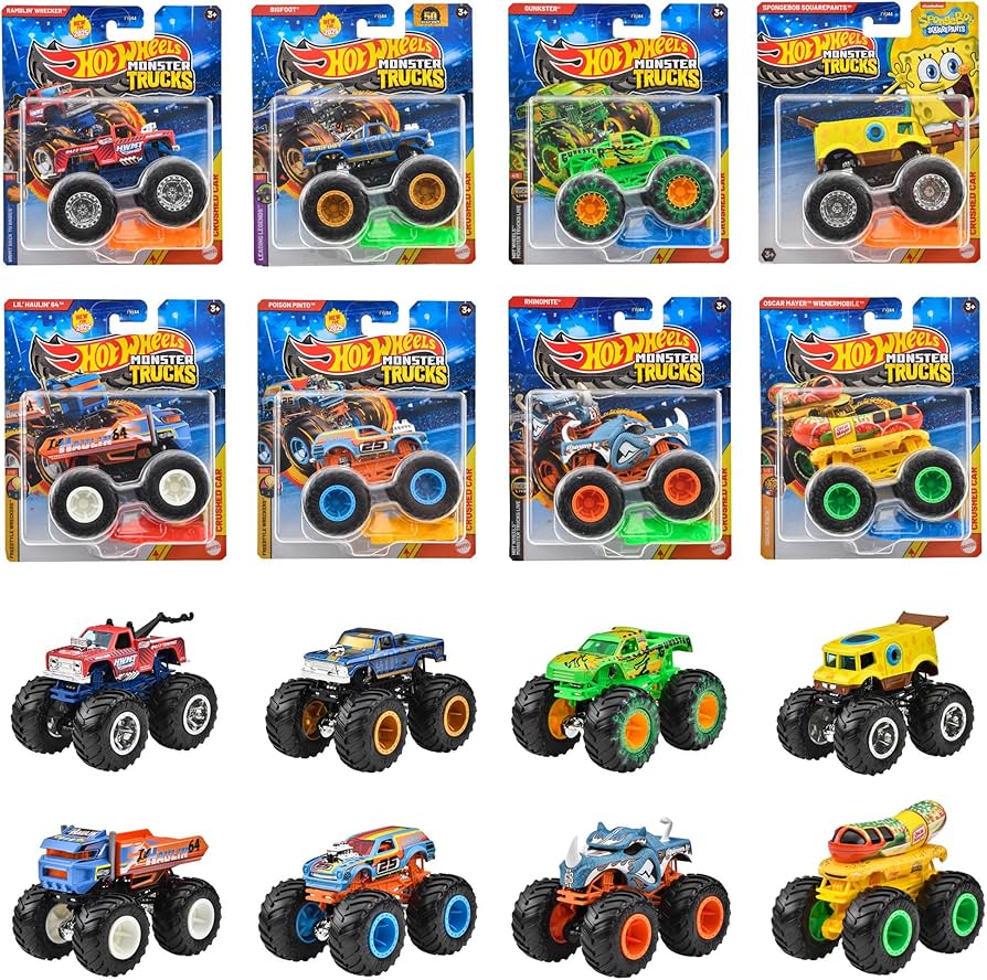 Amazon.co.jp: ホットウィール(Hot Wheels) モンスタートラック 1:64