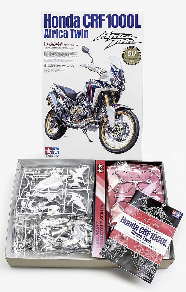 Amazon.com: Tamiya 1/6 Motorcycle Series No.42 Honda CRF 1000 L