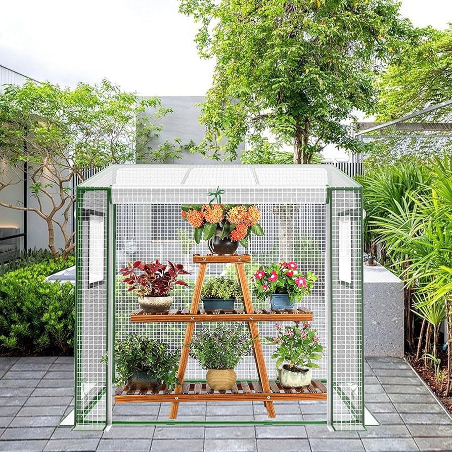 Amazon.com : Mini Greenhouse, 47.2”(L) x31.5”(W) x47.2”(H