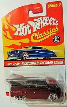 Amazon.com: Hot Wheels Classics Series 2 Customized Red VW Drag
