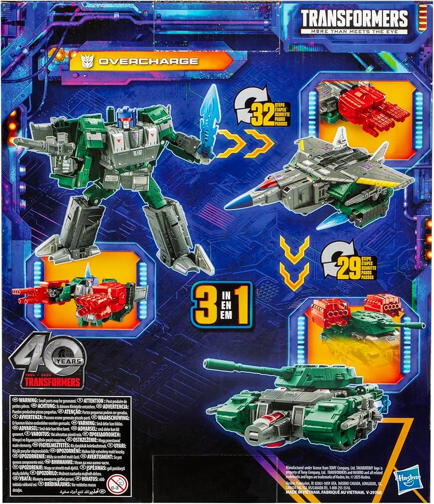 Amazon.com: Transformers Legacy United Leader Class Overcharge