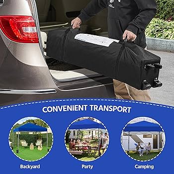 Amazon.com : Yaheetech 10x10 1-Person Setup Pop Up Canopy Tent
