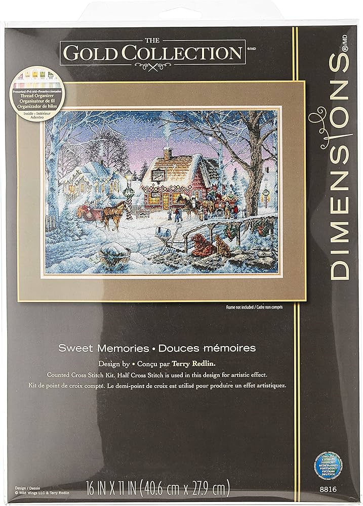 Amazon.com: Dimensions Gold Collection Counted Cross Stitch Kit