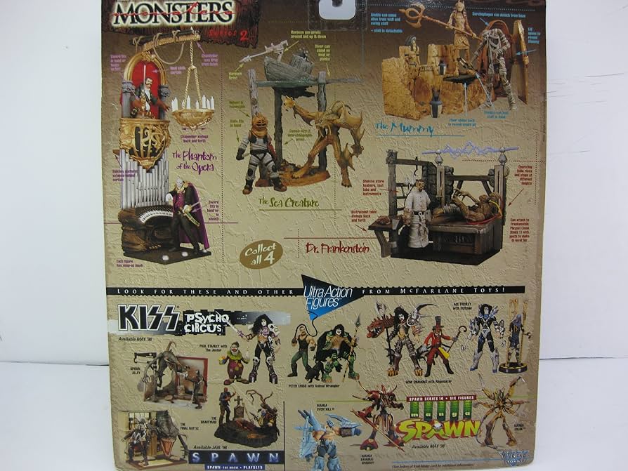 Amazon.com: Monsters Series 2 the Phantom of the Opera Playset