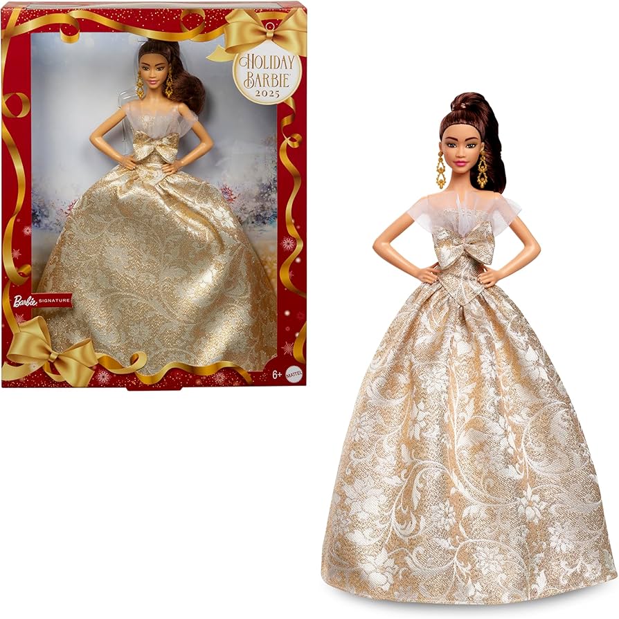 Amazon.co.jp: バービー(Barbie) ホリデーバービー ハイポニーテール
