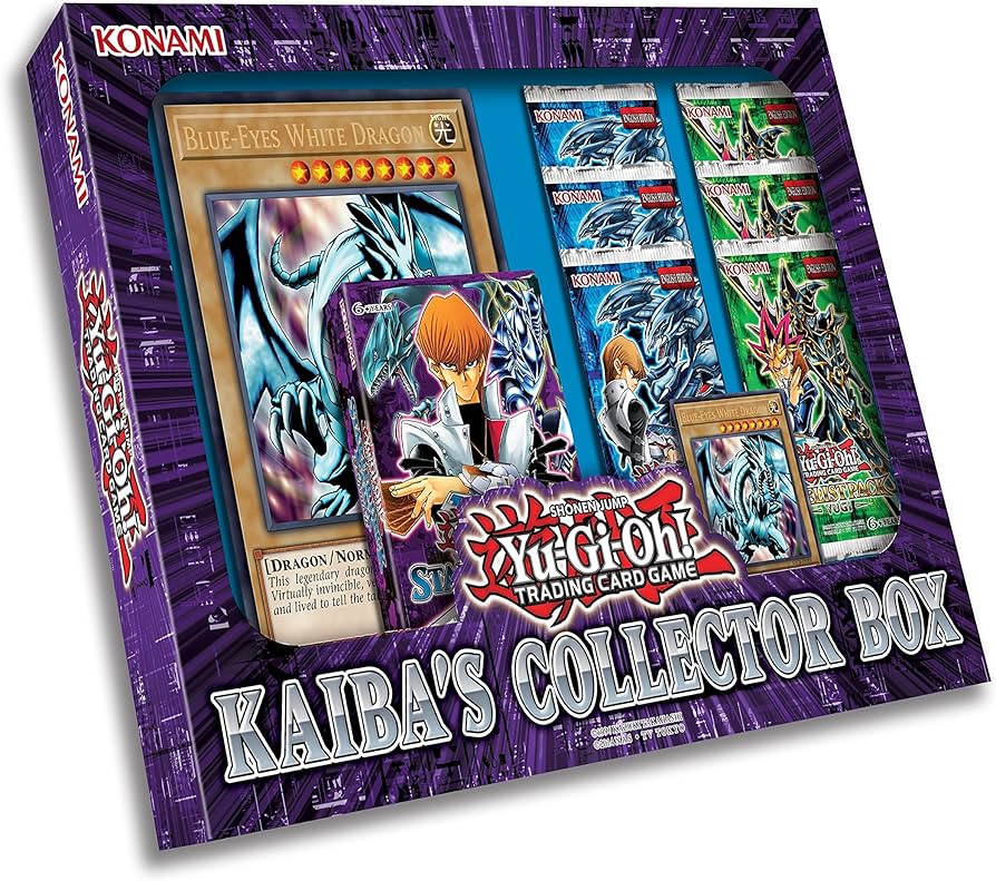 Amazon.com: Yu-Gi-Oh! TCG: Kaiba Collectors Box : Toys & Games