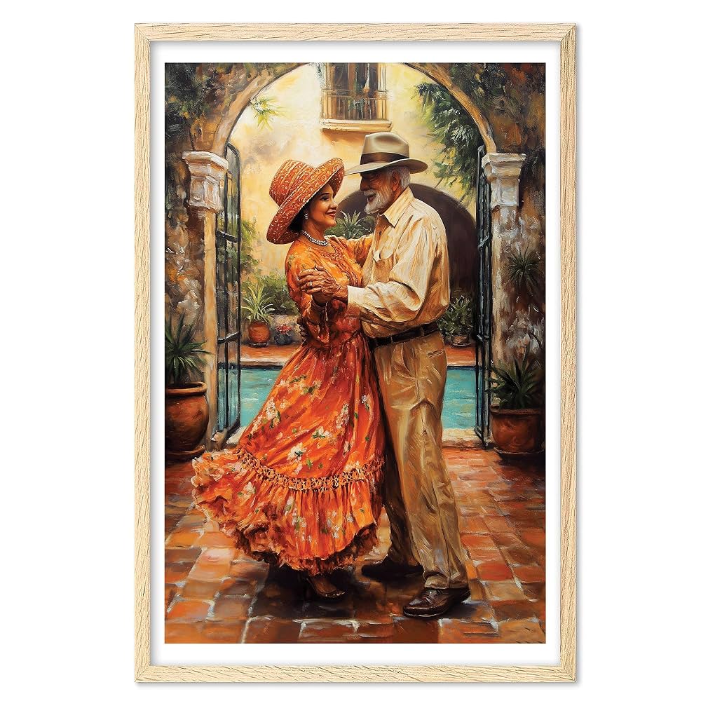 70s Mexican pair art絵画 70s Mexico art 絵画 70s Mexican pair art