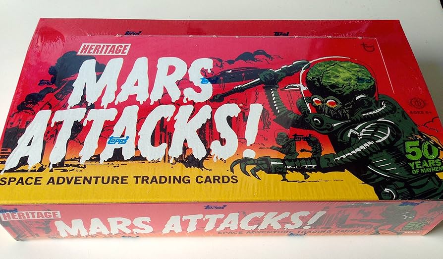 Amazon.com: Topps Mars Attacks Heritage Factory Sealed Hobby Box