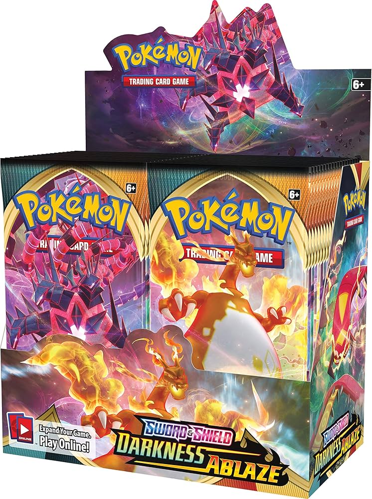 Amazon.co.jp: Pokemon TCG: Sword & Shield Darkness Ablaze Booster