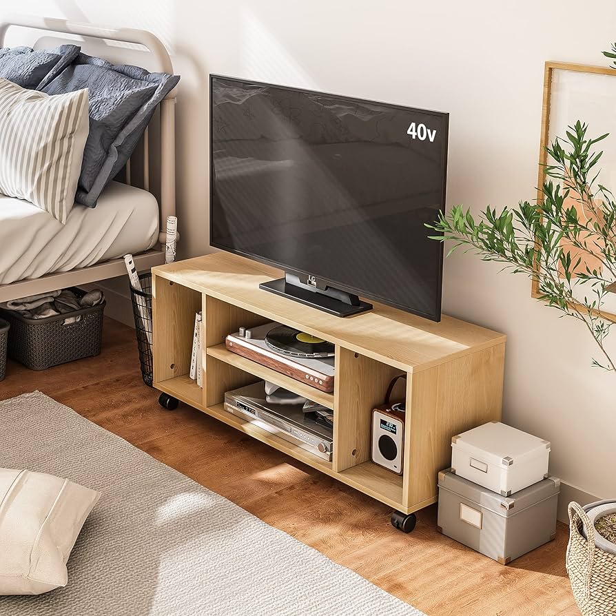 Amazon｜DEVAISE テレビ台 テレビボード ローボード tv台 キャスター