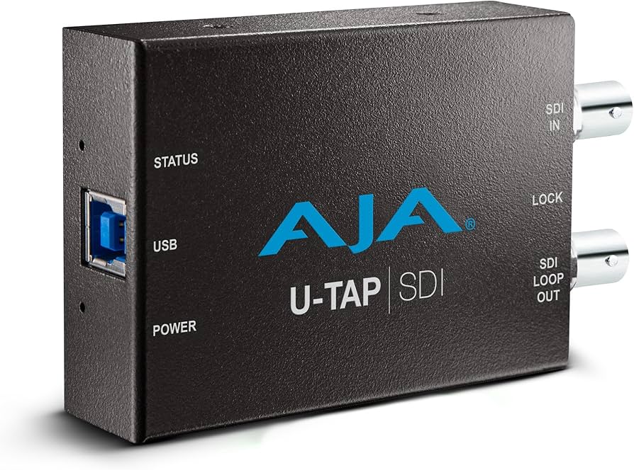 Amazon.co.jp: Aja U-TAP SDI シンプル USB3.0 電源 SDI キャプチャ