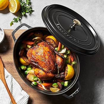 Amazon.com: Staub La Cocotte Oval 40509-319 Pico Cocotte Oval