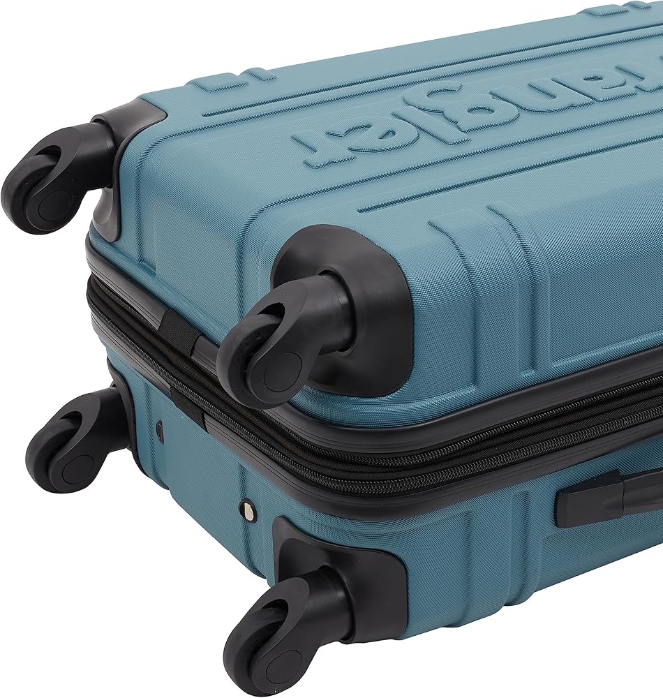Amazon.com | Wrangler Astral Hardside Luggage, Hydro, 20-Inch