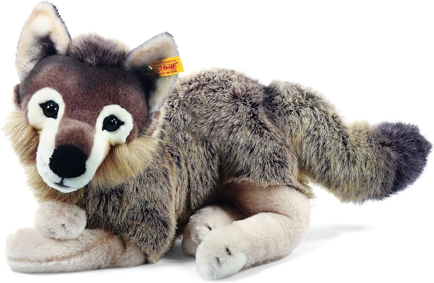 Amazon.co.jp: シュタイフ(Steiff) オオカミのスノリー 40cm 069284