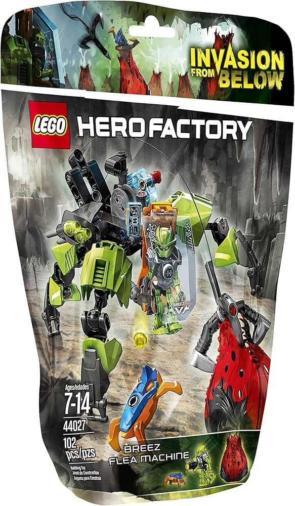 Amazon.com: LEGO Hero Factory Breez Flea Machine 44027 Building