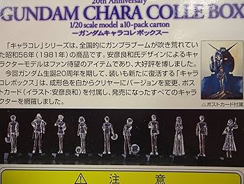 Amazon | 20th Anniversary ガンダムキャラコレボックス