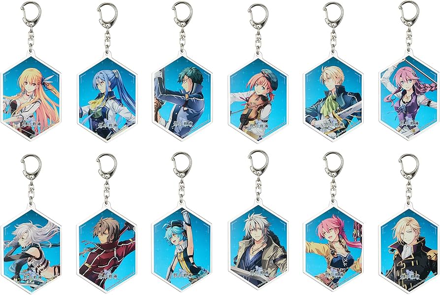 Amazon.co.jp: 創の軌跡 03 版権イラスト アクリルキーホルダー 12個
